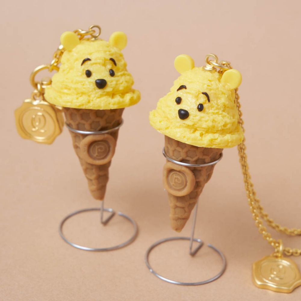 【キューポット】プー/ネックレス　ハニーレモンアイスクリーム