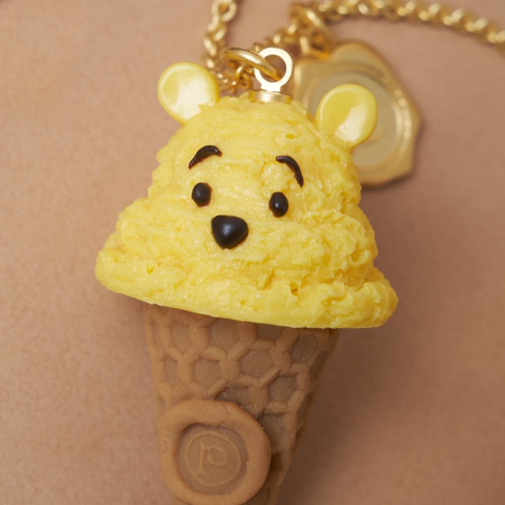 【キューポット】プー/ネックレス　ハニーレモンアイスクリーム