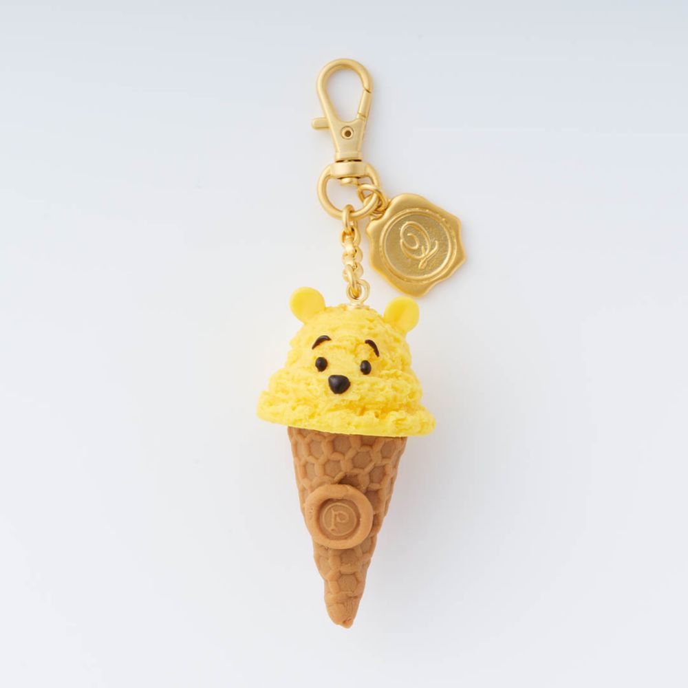 【キューポット】プー/バッグチャーム　ハニーレモンアイスクリーム