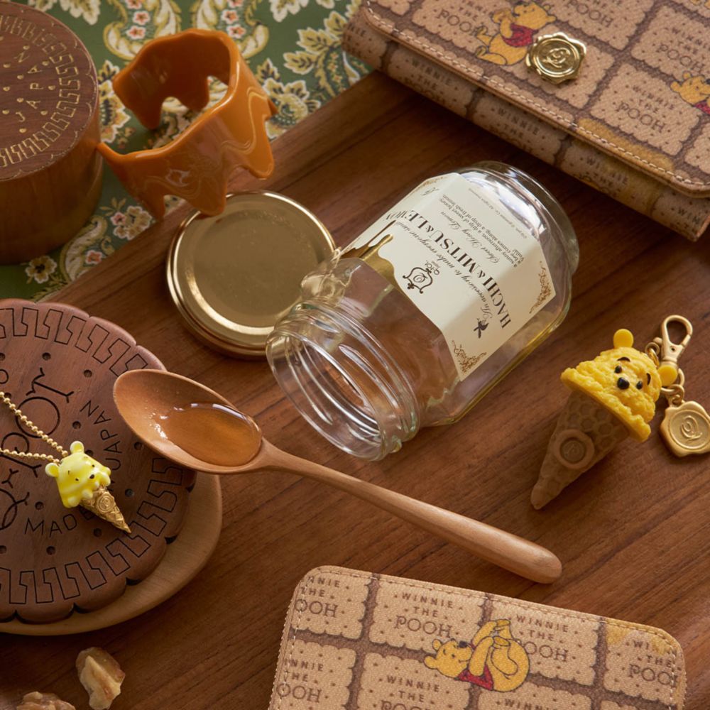 【キューポット】プー/バッグチャーム　ハニーレモンアイスクリーム