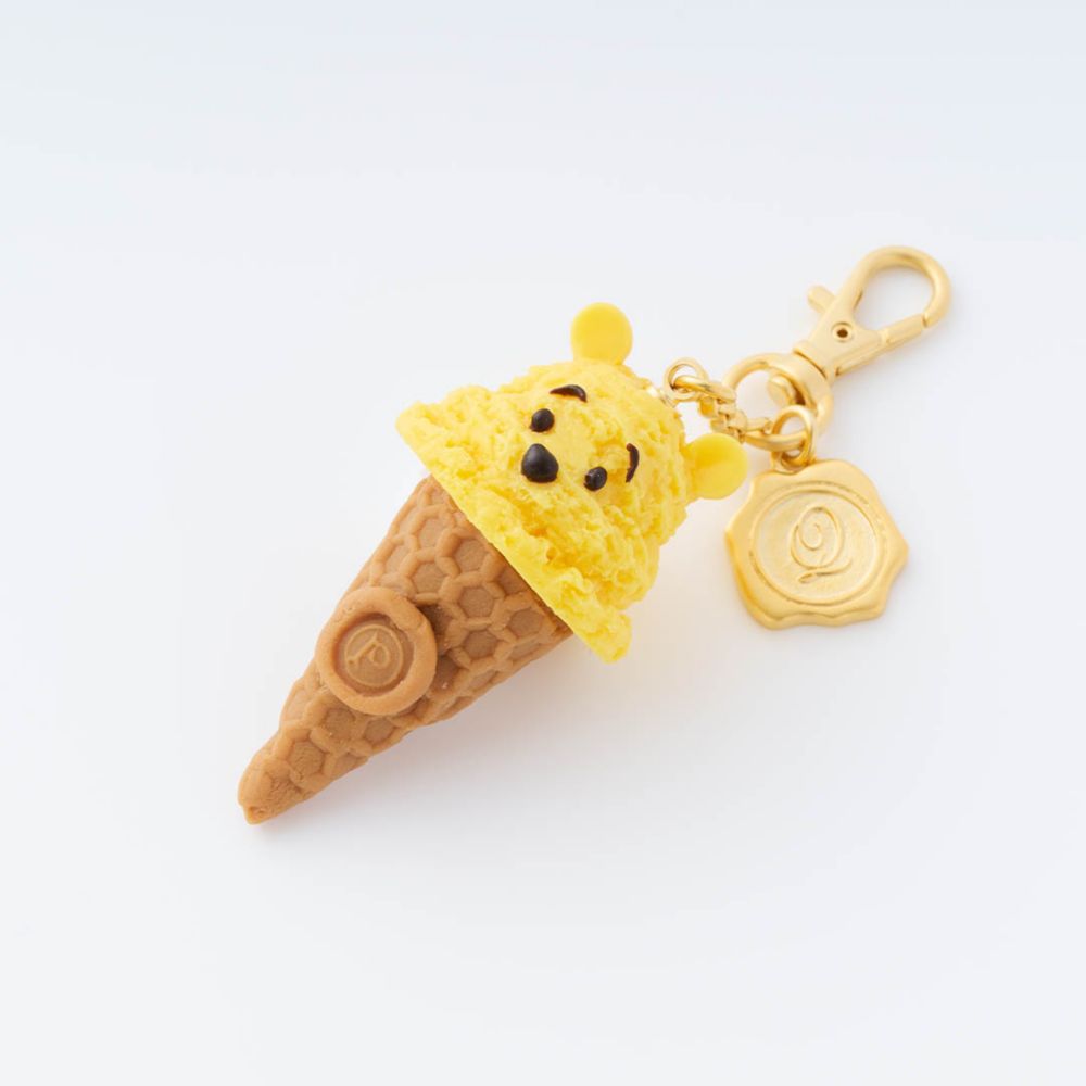 【キューポット】プー/バッグチャーム　ハニーレモンアイスクリーム
