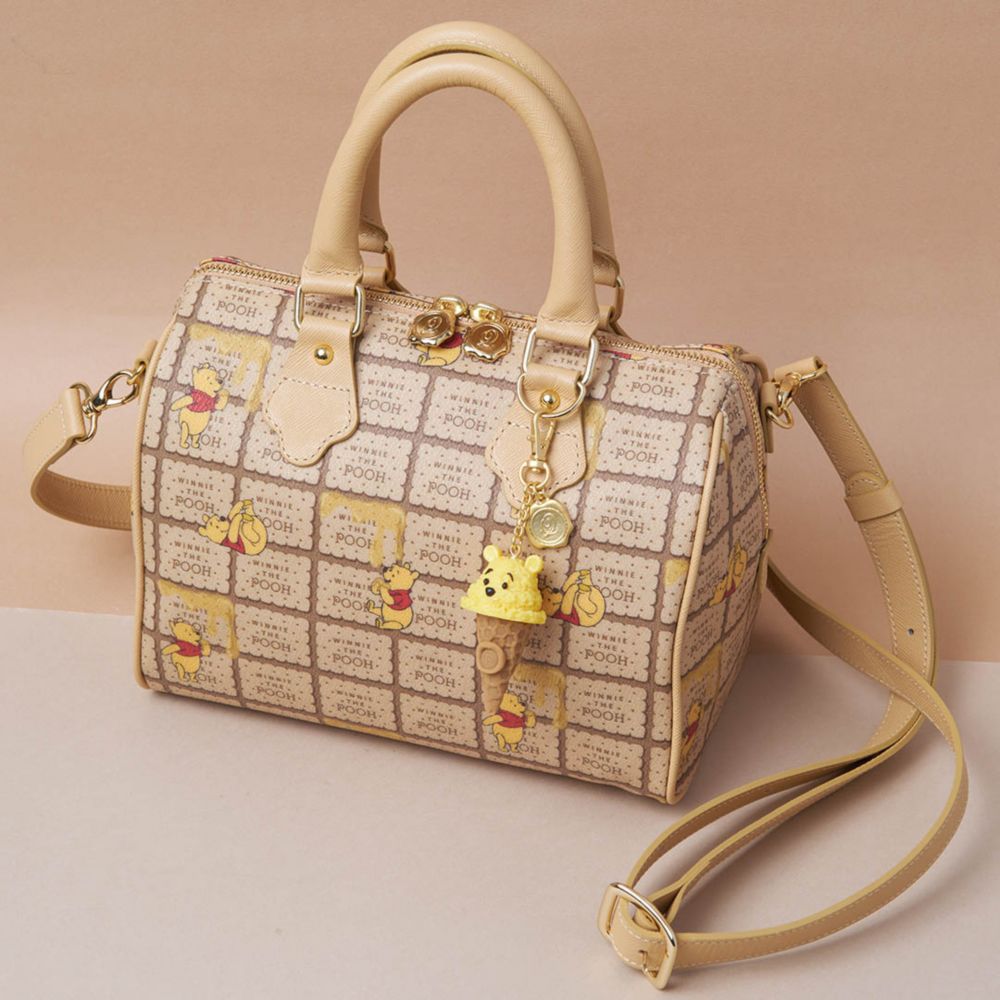 【キューポット】プー/バッグチャーム　ハニーレモンアイスクリーム