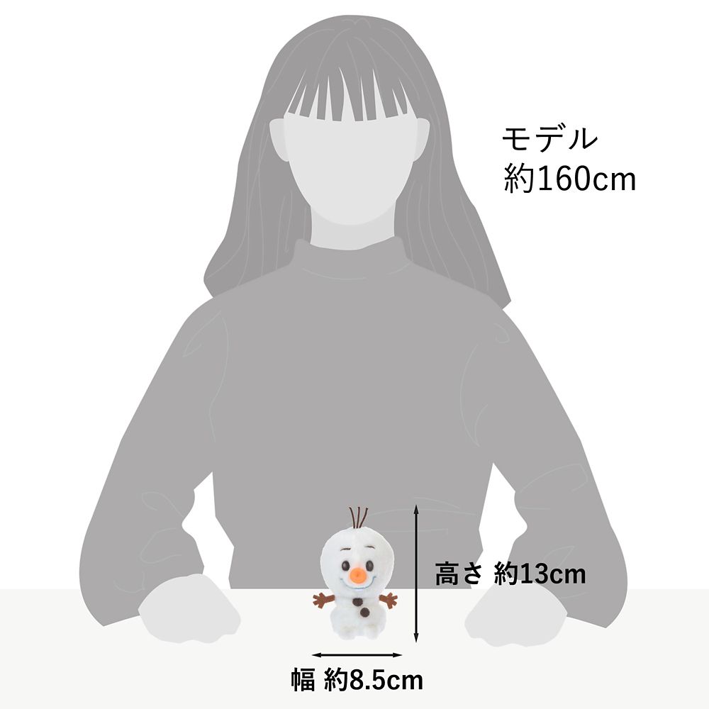 オラフ ぬいぐるみ うるぽちゃちゃん アナと雪の女王