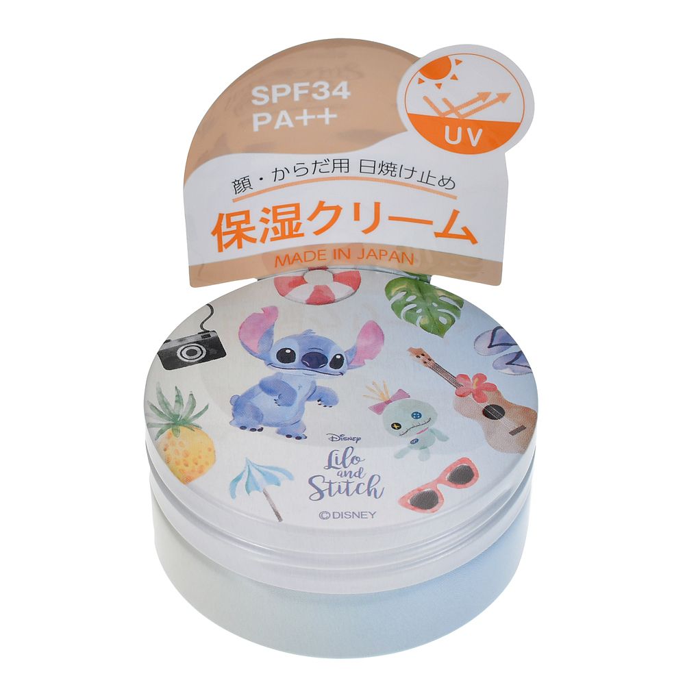 スティッチ＆スクランプ モイスチャークリーム UV Cut suisai icon DISNEY SKIN CARE