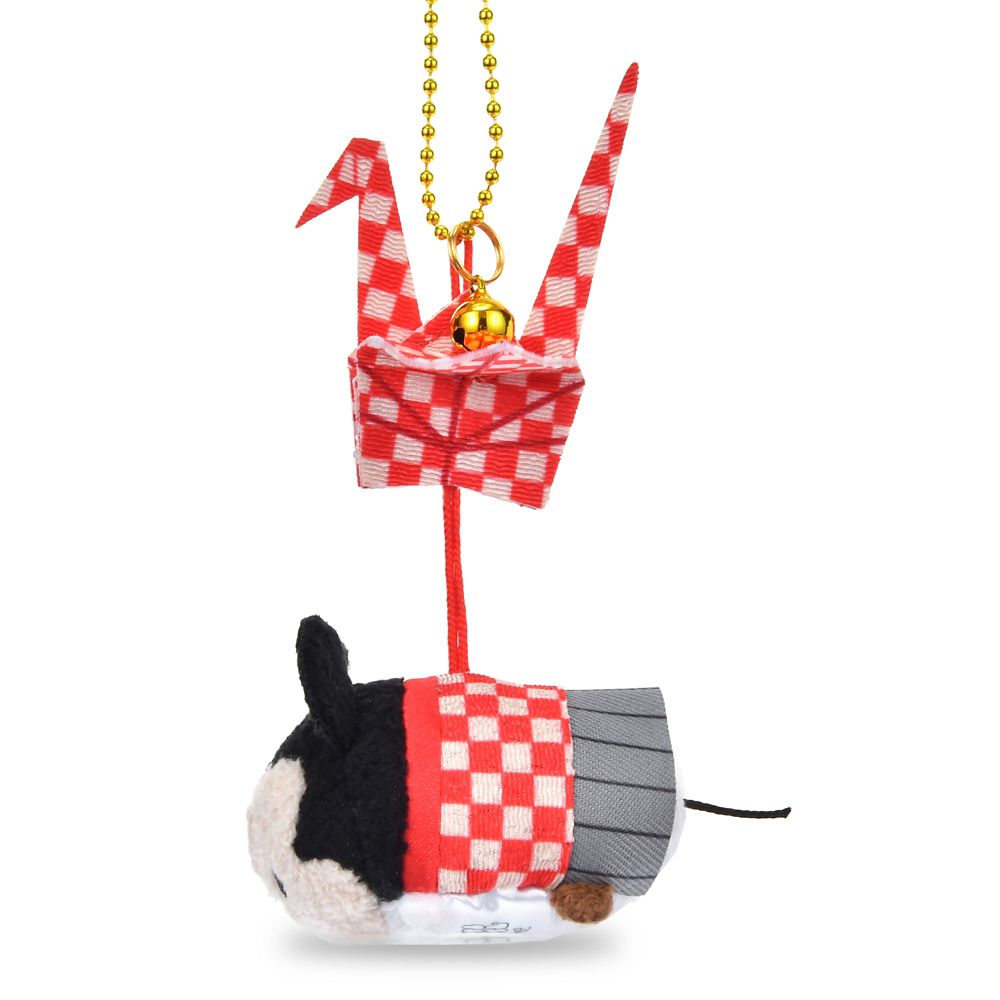 ツムツム ミッキー ぬいぐるみキーホルダー・キーチェーン 折り鶴 TSUM TSUM