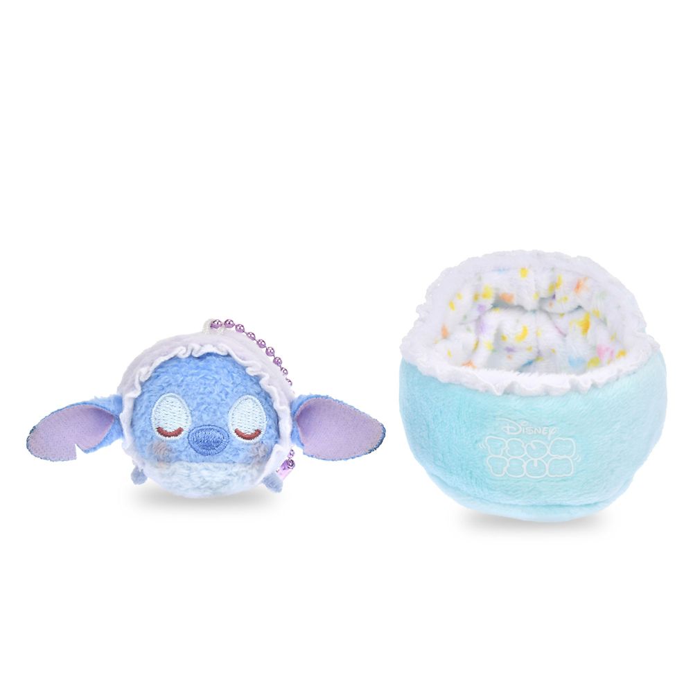 ツムツム スティッチ ぬいぐるみキーホルダー・キーチェーン Sleep TSUM TSUM
