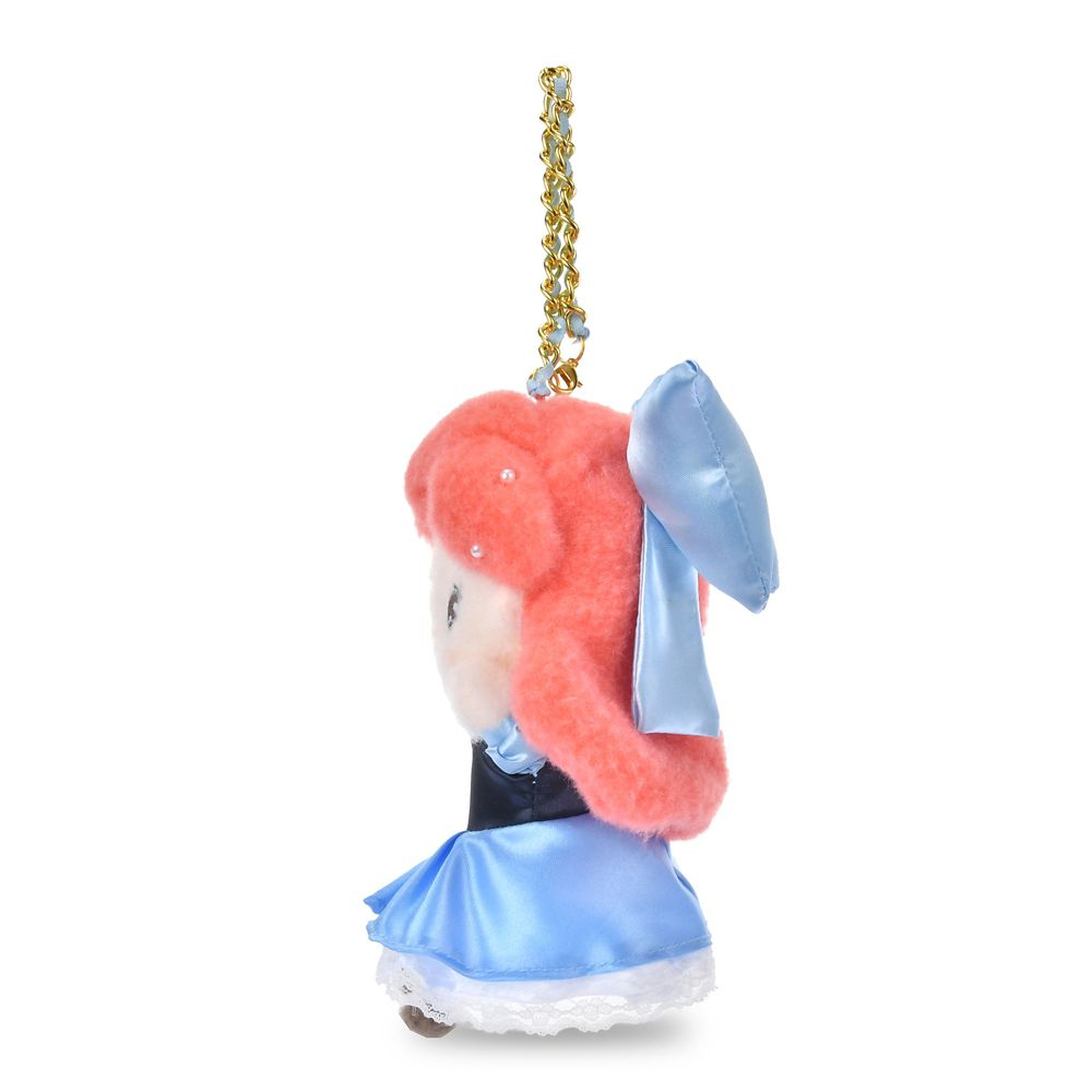 アリエル ぬいぐるみキーホルダー・キーチェーン ドレス リトル・マーメイド Illustrated by mikko