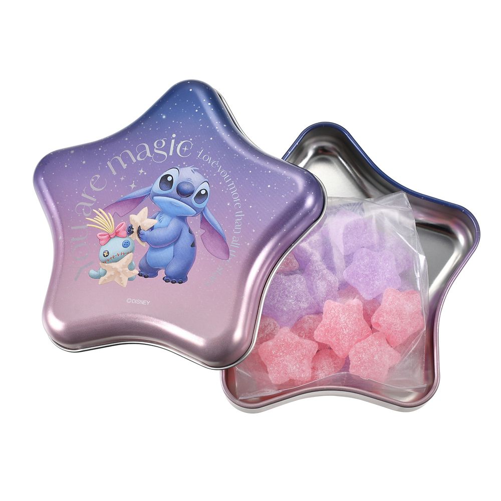 スティッチ＆スクランプ キャンディー 缶入り Disney Stitch Day Collection