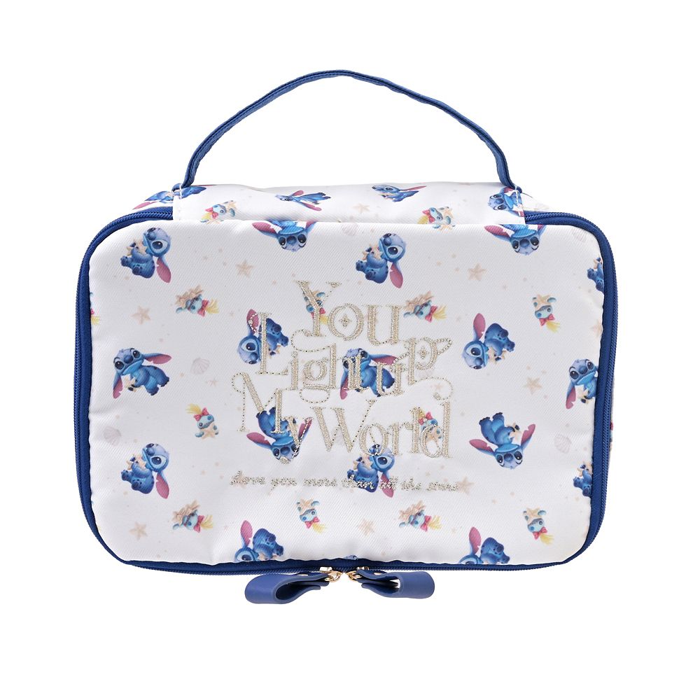 スティッチ＆スクランプ ポーチ スクエア Disney Stitch Day Collection