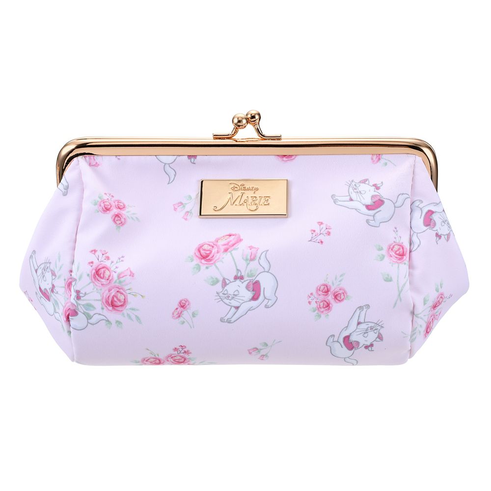 マリー おしゃれキャット ポーチ がまぐち ロマンティック Floral Print