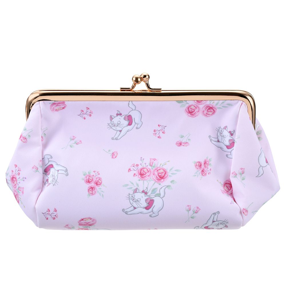 マリー おしゃれキャット ポーチ がまぐち ロマンティック Floral Print