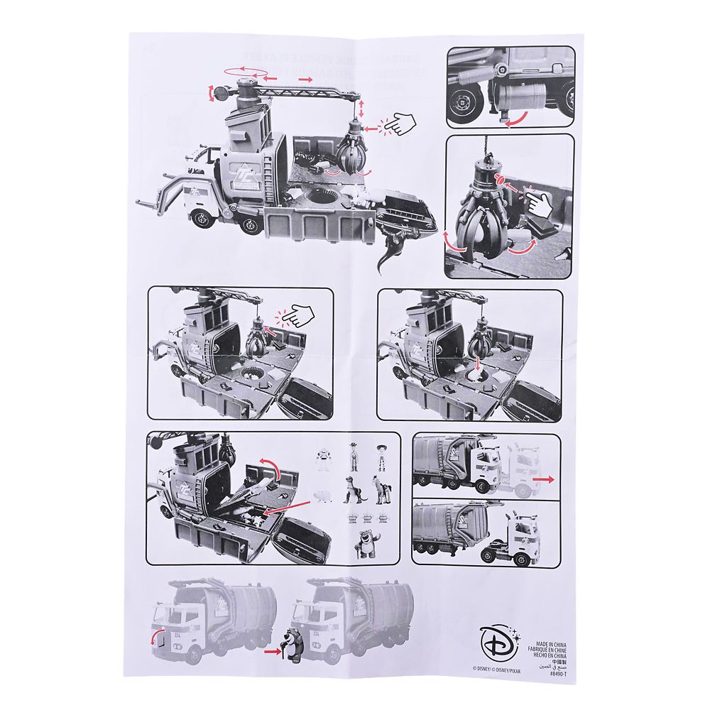 トイ・ストーリー 3 おもちゃ ゴミ収集車 プレイセット Garbage Truck Vehicle Playset