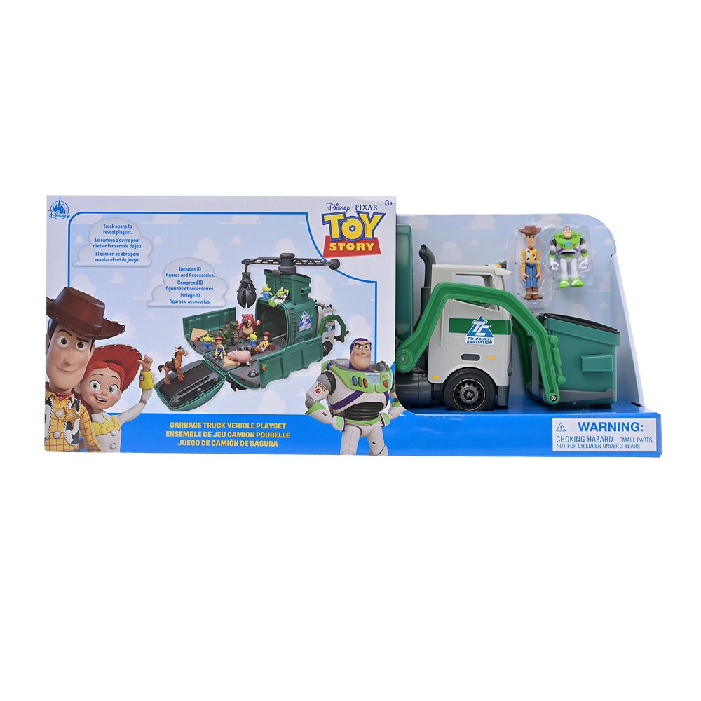 トイ・ストーリー 3 おもちゃ ゴミ収集車 プレイセット Garbage Truck Vehicle Playset