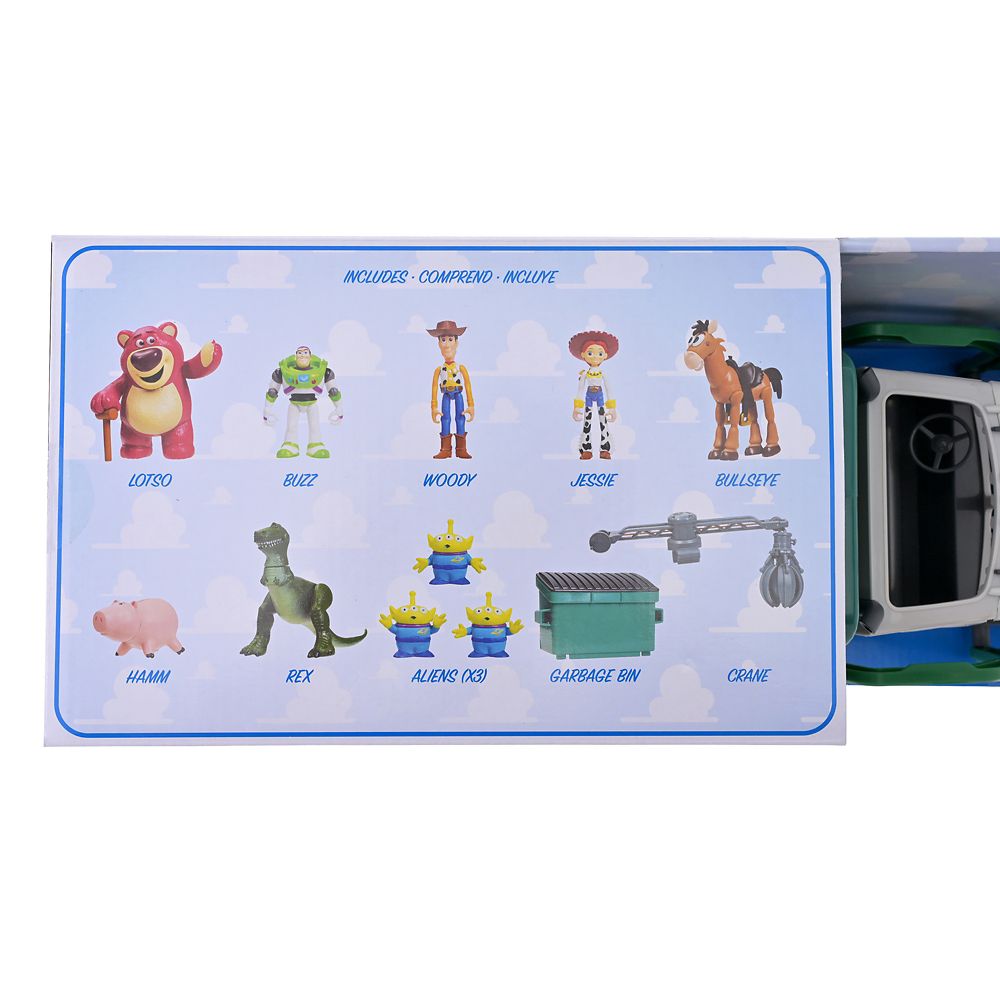 トイ・ストーリー 3 おもちゃ ゴミ収集車 プレイセット Garbage Truck Vehicle Playset