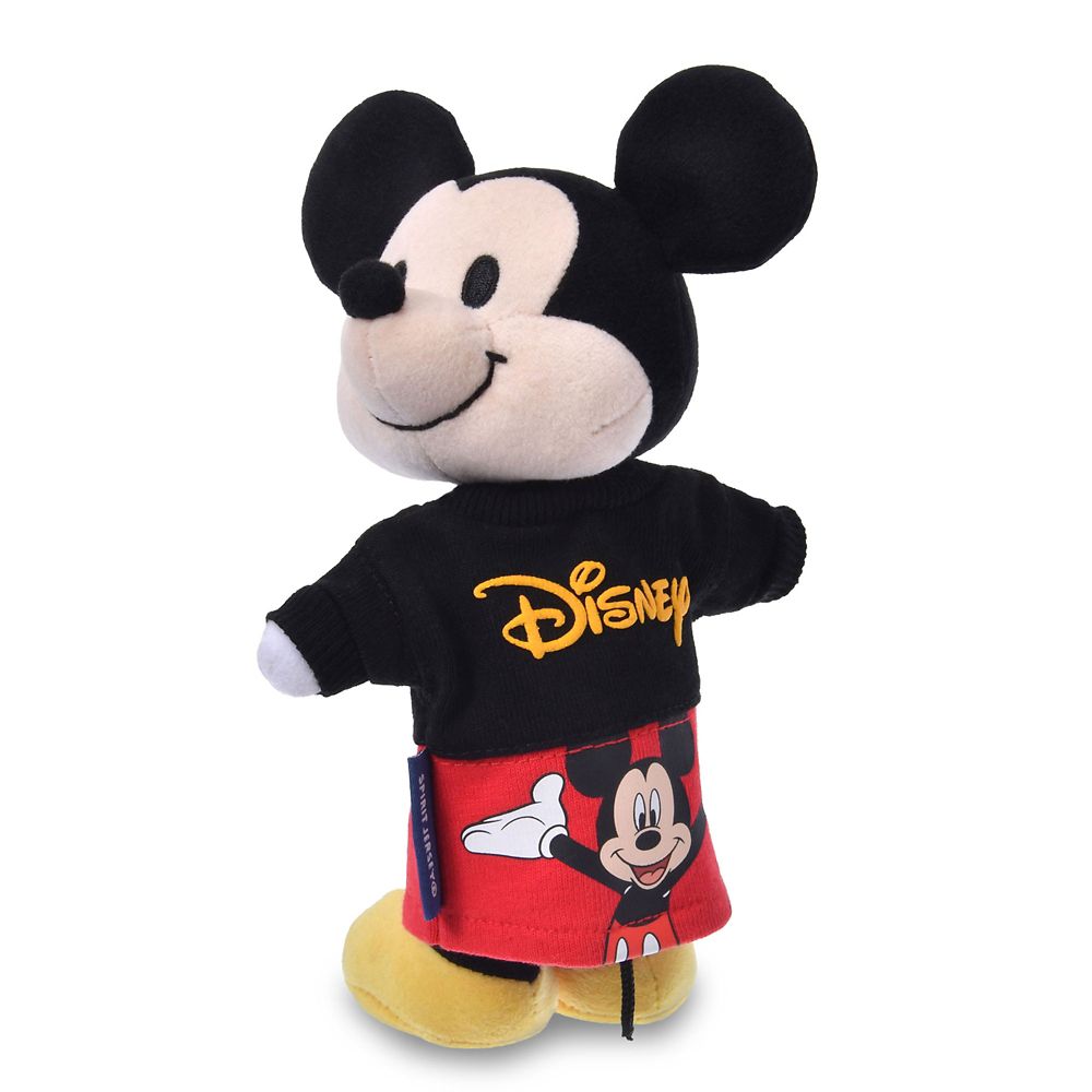 【Spirit Jersey】nuiMOs ぬいぐるみ専用コスチューム 長袖Tシャツ ミッキー Disneyロゴ