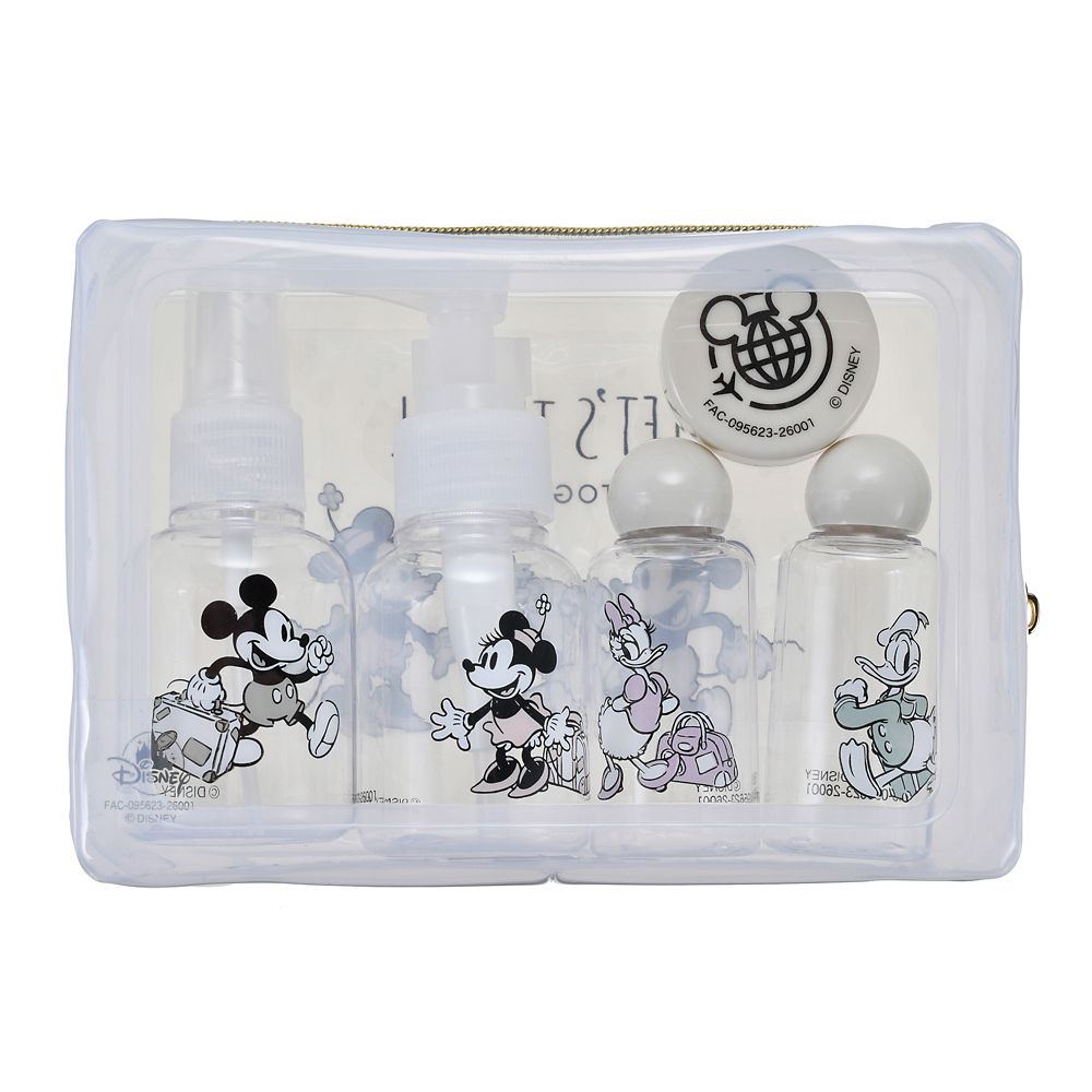 ミッキー＆フレンズ ボトル・ケース セット ポーチ入り Disney Magical Travel