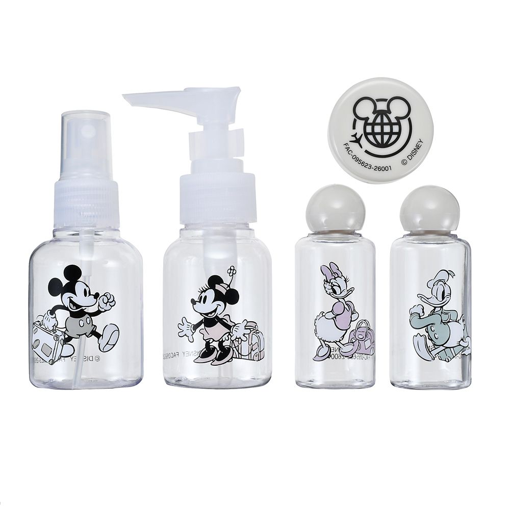ミッキー＆フレンズ ボトル・ケース セット ポーチ入り Disney Magical Travel