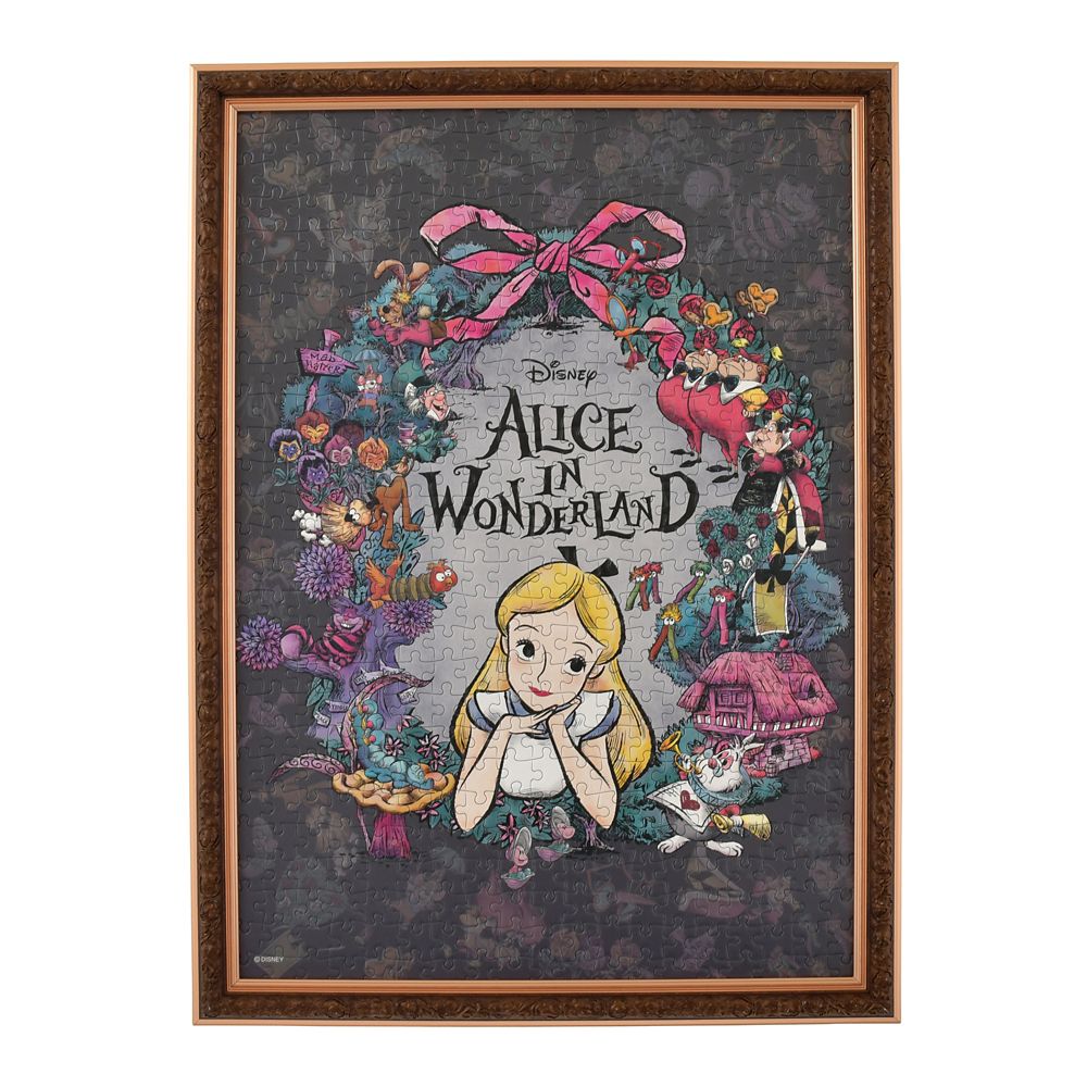 ふしぎの国のアリス ジグソーパズル 500ピース 蓄光 DISNEY ALICE IN WONDERLAND 75TH ANNIVERSARY