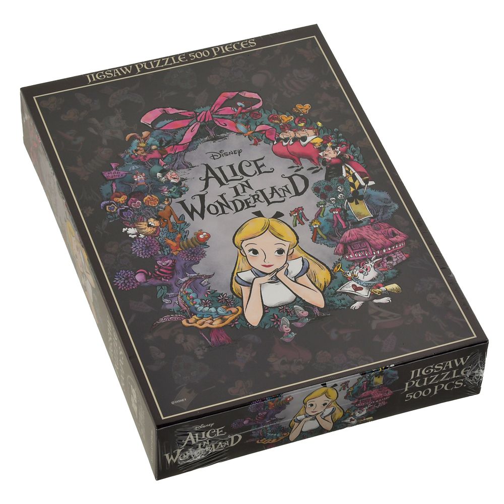 ふしぎの国のアリス ジグソーパズル 500ピース 蓄光 DISNEY ALICE IN WONDERLAND 75TH ANNIVERSARY