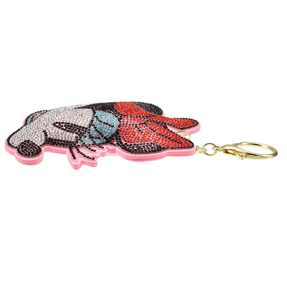 ミニー キーホルダー・キーチェーン ラインストーンデコ Key chain Fes