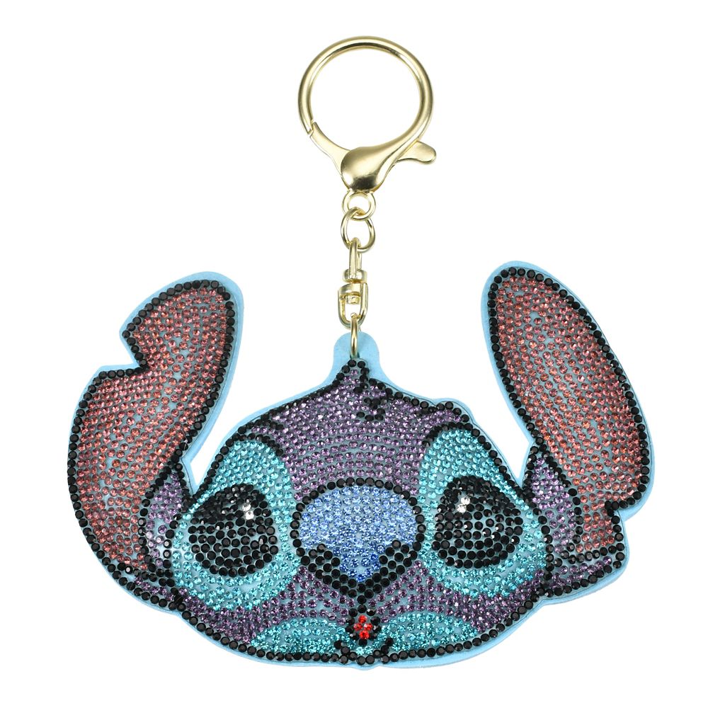 スティッチ キーホルダー・キーチェーン ラインストーンデコ Key chain Fes