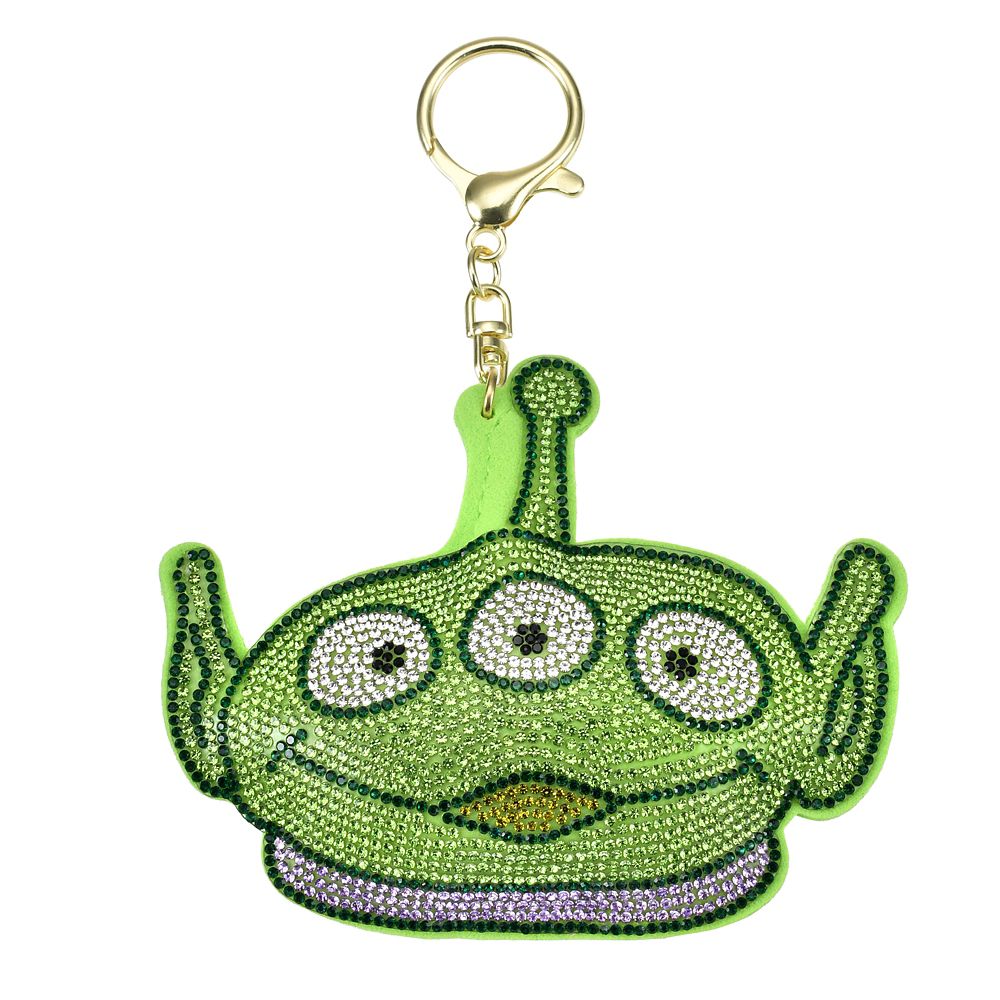 リトル・グリーン・メン／エイリアン キーホルダー・キーチェーン ラインストーンデコ Key chain Fes