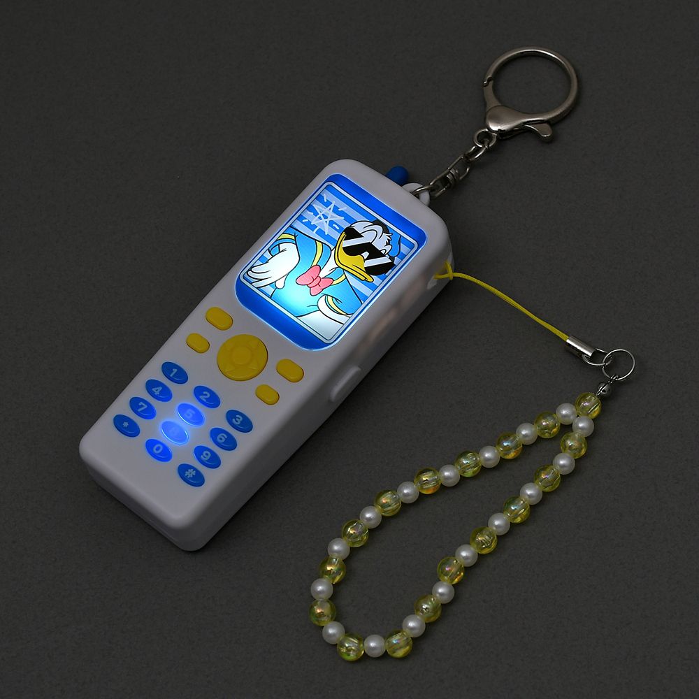 ドナルド キーホルダー・キーチェーン 携帯電話 トーキング＆ライトアップ Key chain Fes