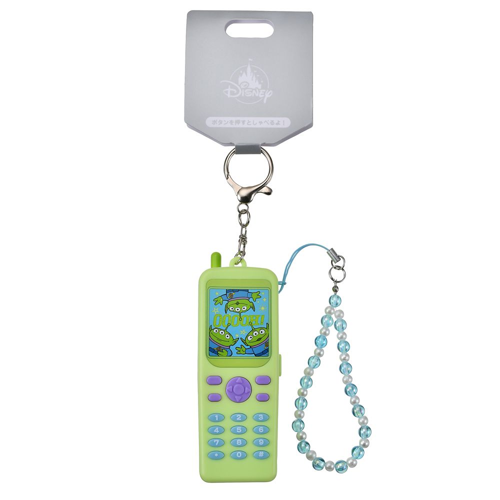 リトル・グリーン・メン／エイリアン キーホルダー・キーチェーン 携帯電話 トーキング＆ライトアップ Key chain Fes