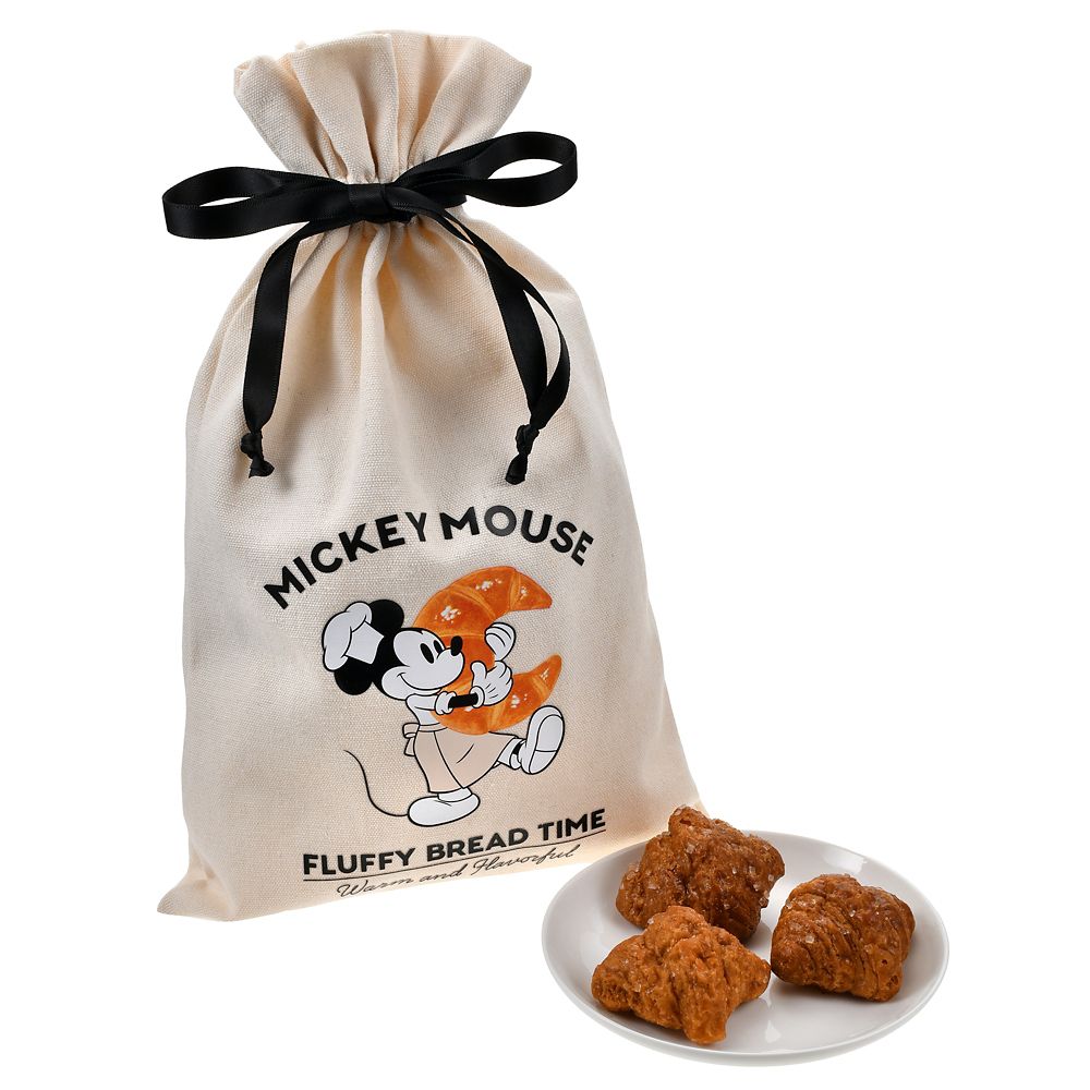 【再入荷】ミッキー クロワッサンラスク 巾着入り MICKEY'S BAKERY