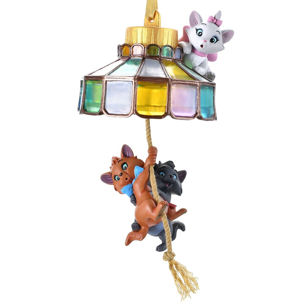 【再入荷】マリー、ベルリオーズ、トゥルーズ おしゃれキャット オーナメント ライトアップ Disney Christmas Ornament