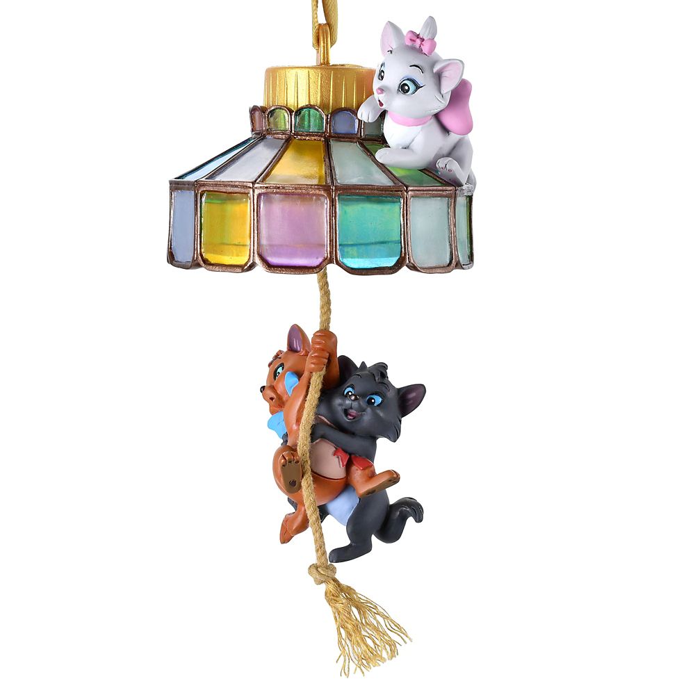 【再入荷】マリー、ベルリオーズ、トゥルーズ おしゃれキャット オーナメント ライトアップ Disney Christmas Ornament