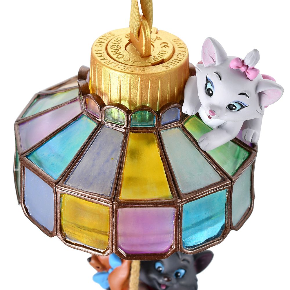 【再入荷】マリー、ベルリオーズ、トゥルーズ おしゃれキャット オーナメント ライトアップ Disney Christmas Ornament