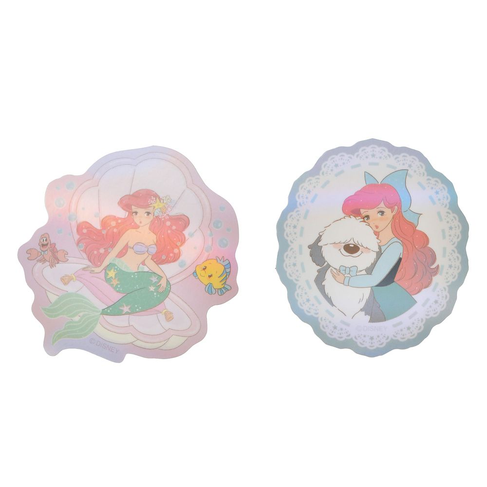 リトル・マーメイド シール・ステッカー ダイカット ホログラム Sticker Collection Illustrated by mikko