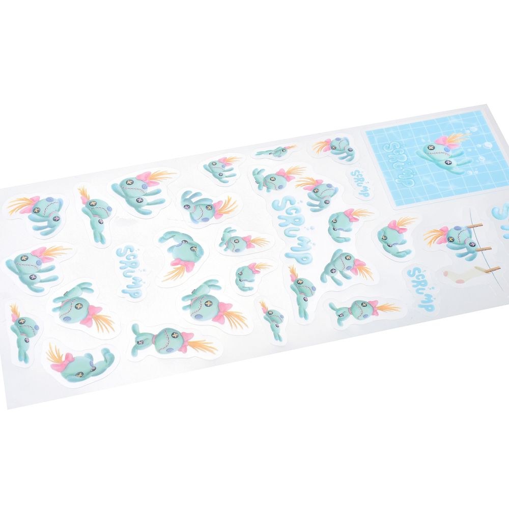 スクランプ シール・ステッカー クリア Sticker Collection Scrump