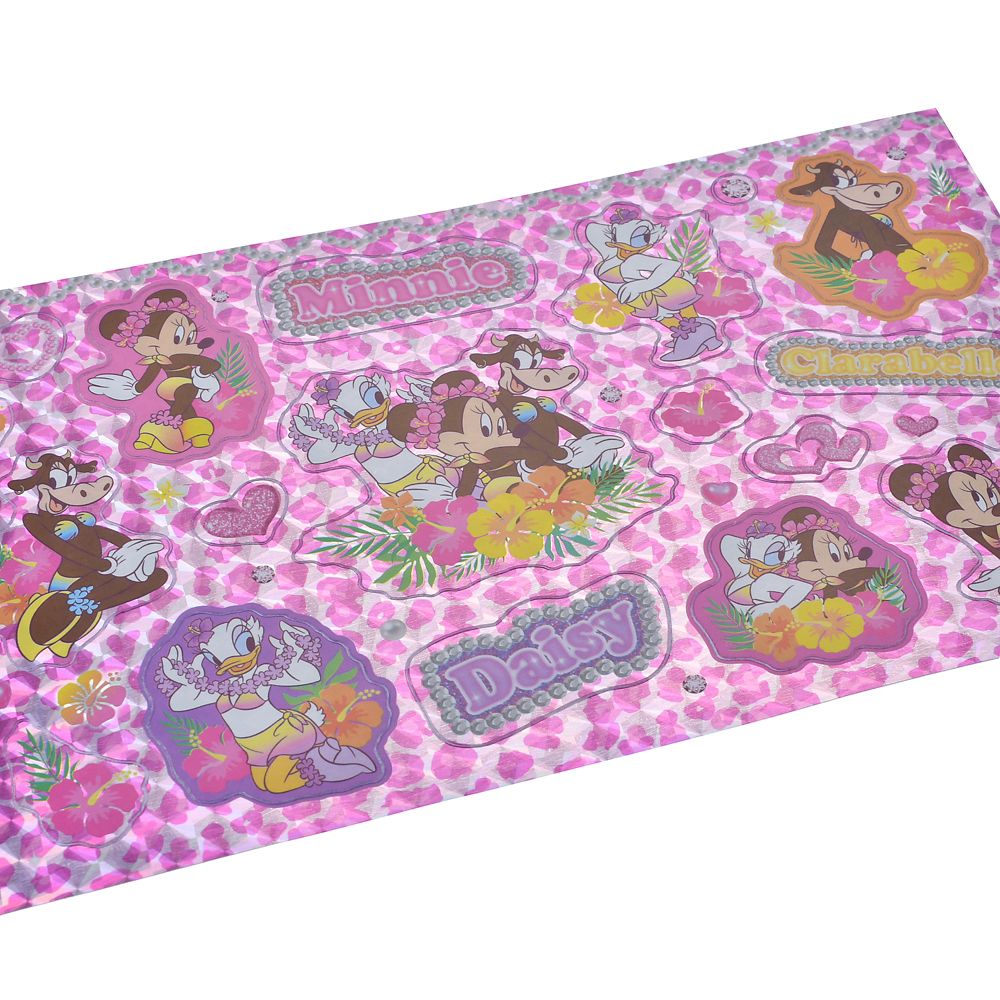 ミニー、デイジー、クララベル・カウ シール・ステッカー ホログラム 平成レトロ Sticker Collection