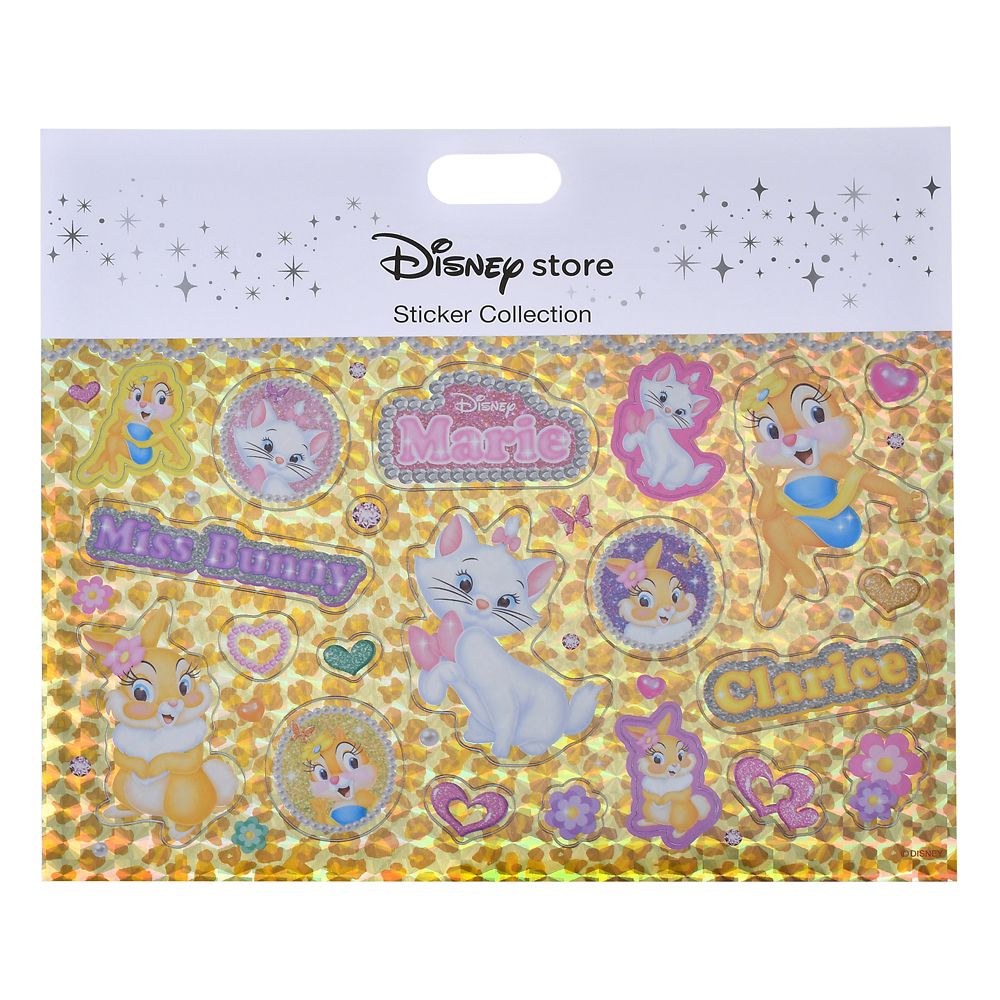 ミス・バニー、クラリス、『おしゃれキャット』マリー シール・ステッカー ホログラム 平成レトロ Sticker Collection