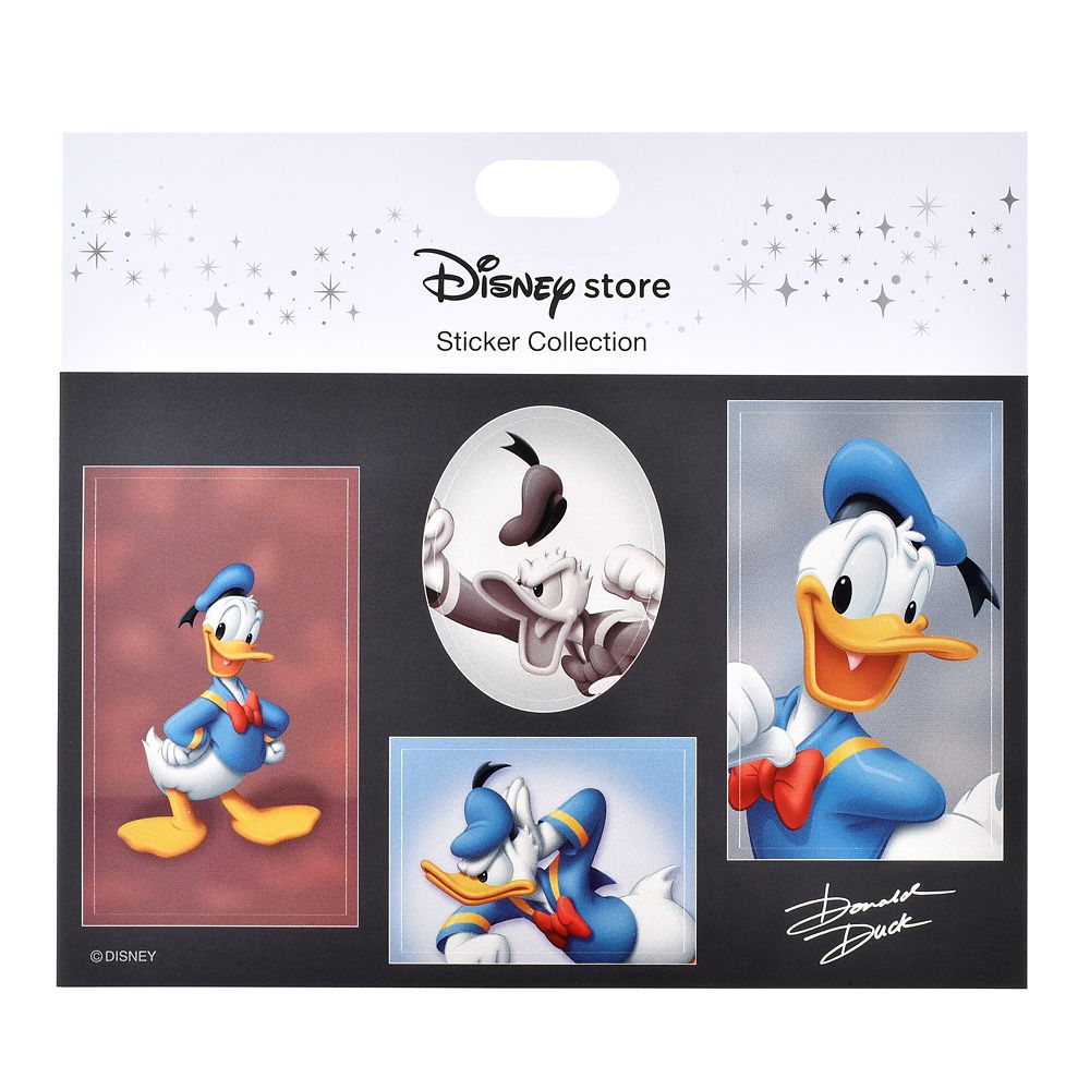 ドナルド シール・ステッカー 写真館風 Sticker Collection