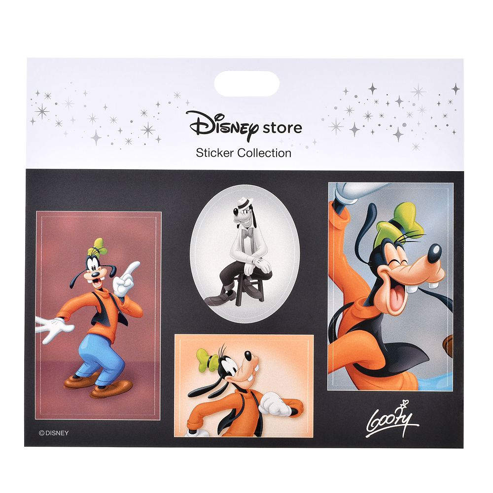 グーフィー シール・ステッカー 写真館風 Sticker Collection