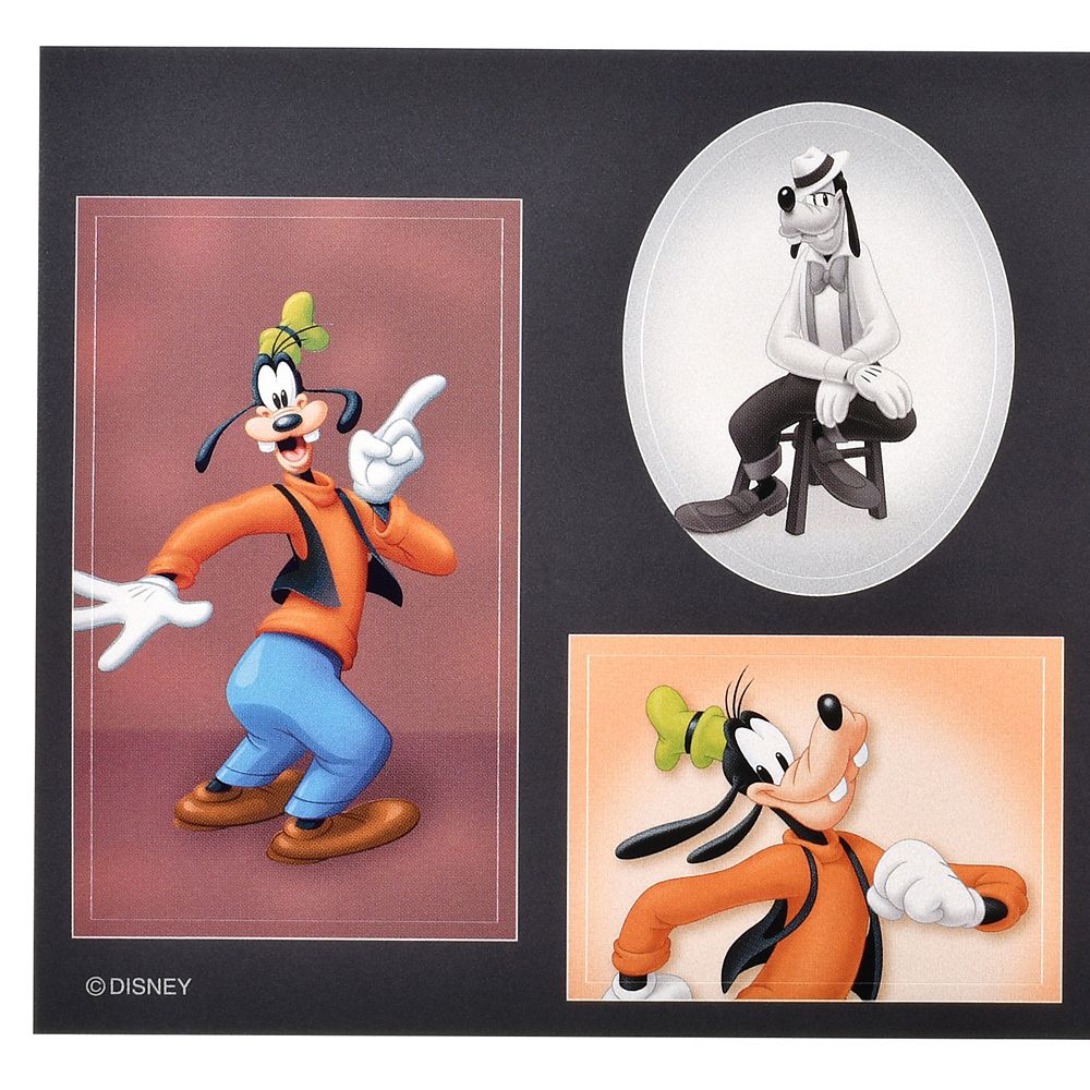 グーフィー シール・ステッカー 写真館風 Sticker Collection