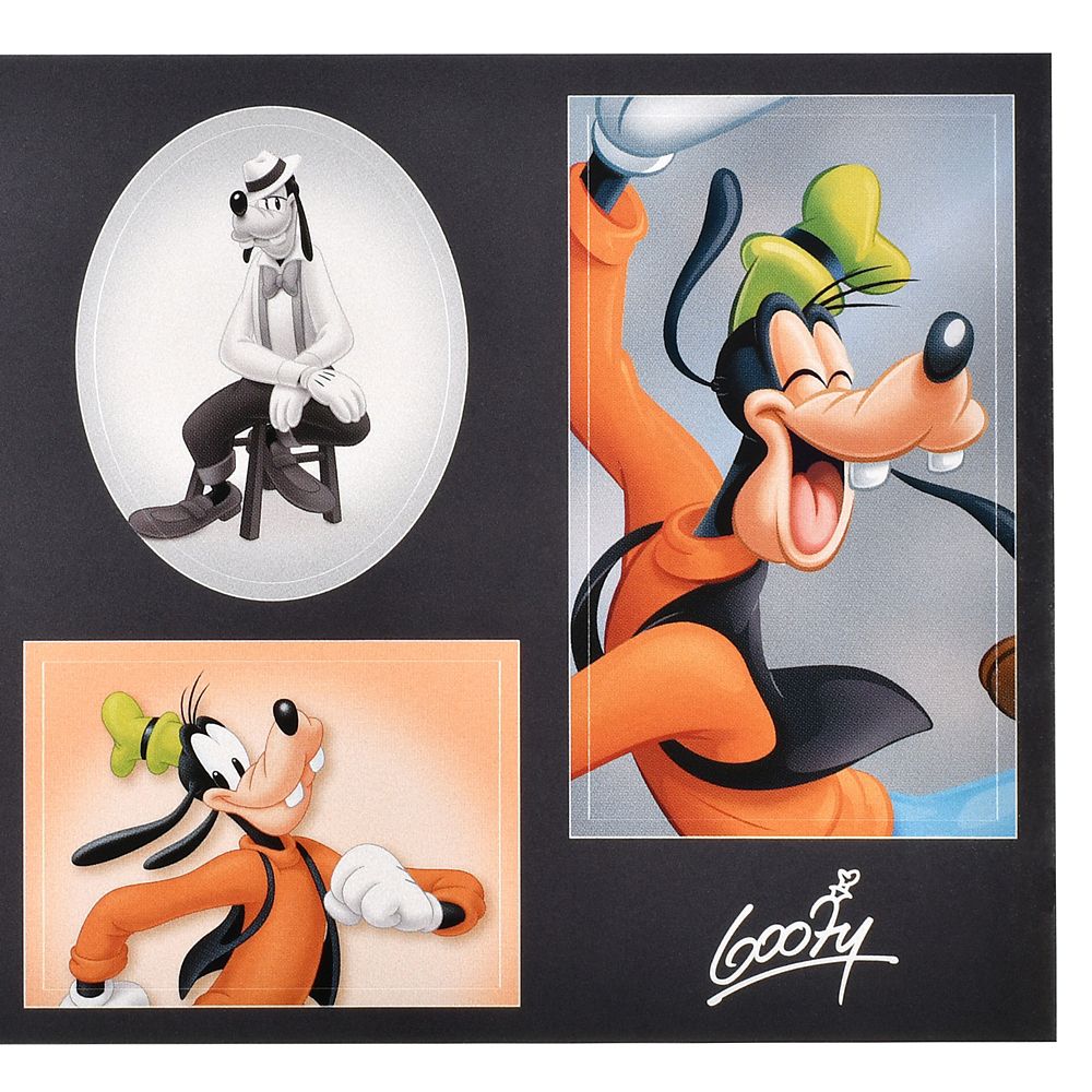 グーフィー シール・ステッカー 写真館風 Sticker Collection