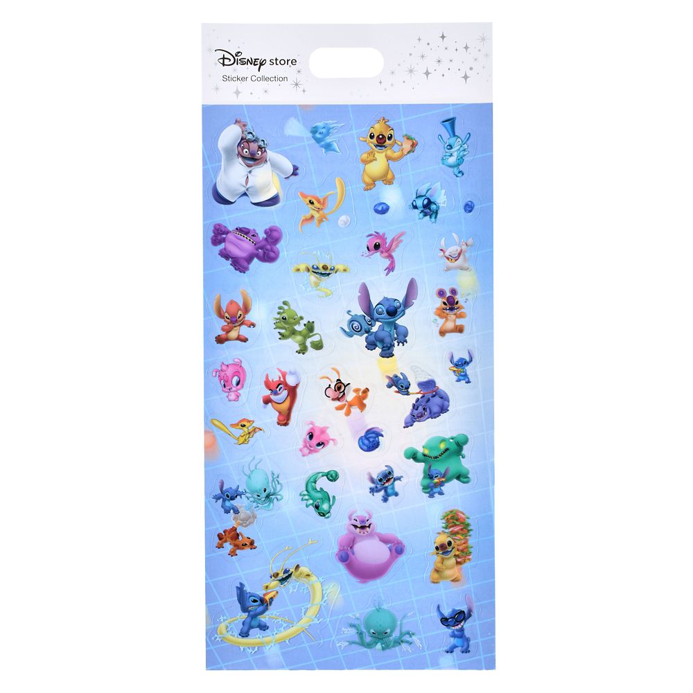 リロ＆スティッチ シール・ステッカー クリア ダイカット ミニ Sticker Collection