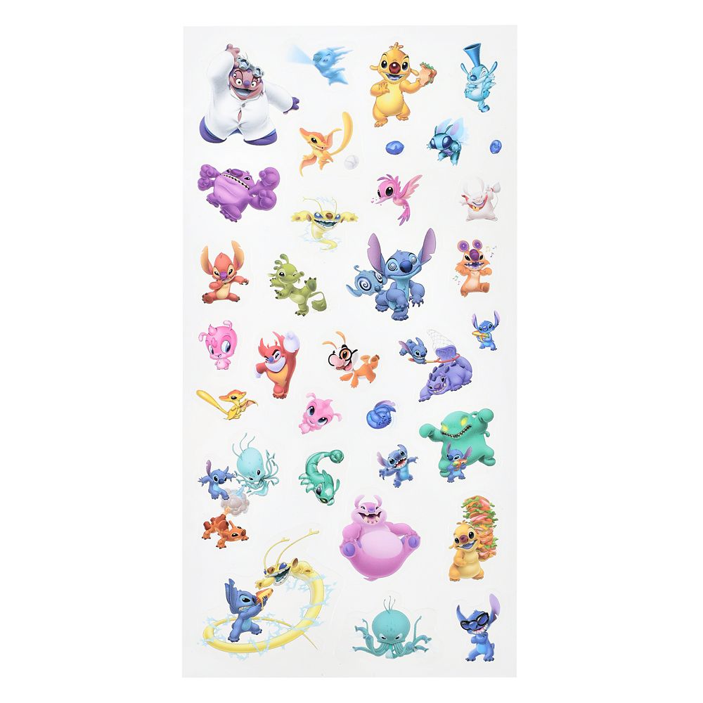 リロ＆スティッチ シール・ステッカー クリア ダイカット ミニ Sticker Collection
