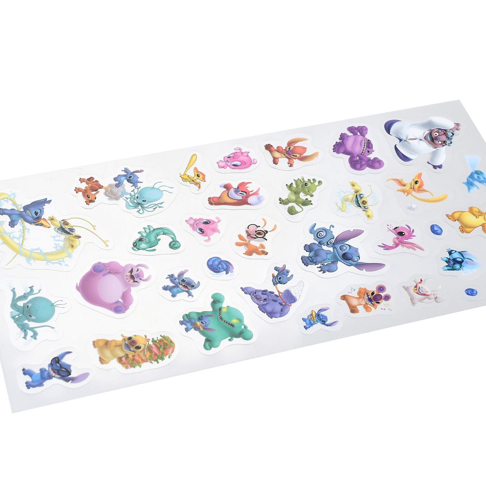 リロ＆スティッチ シール・ステッカー クリア ダイカット ミニ Sticker Collection