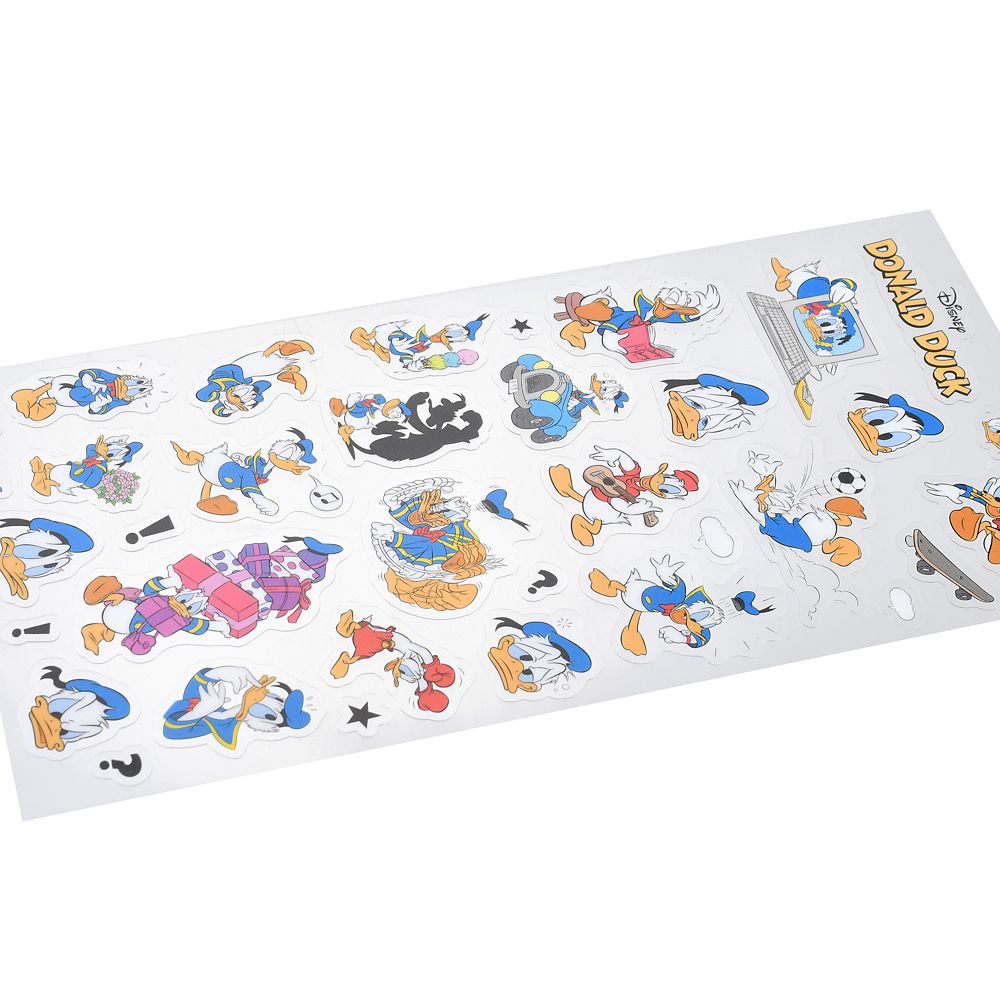 ドナルド シール・ステッカー クリア ダイカット ミニ Sticker Collection