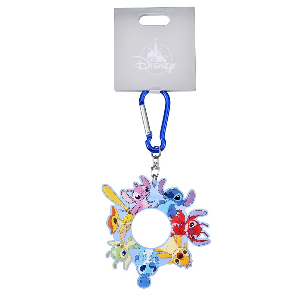 リロ＆スティッチ ペットボトルホルダー カラビナ付き Key chain Fes