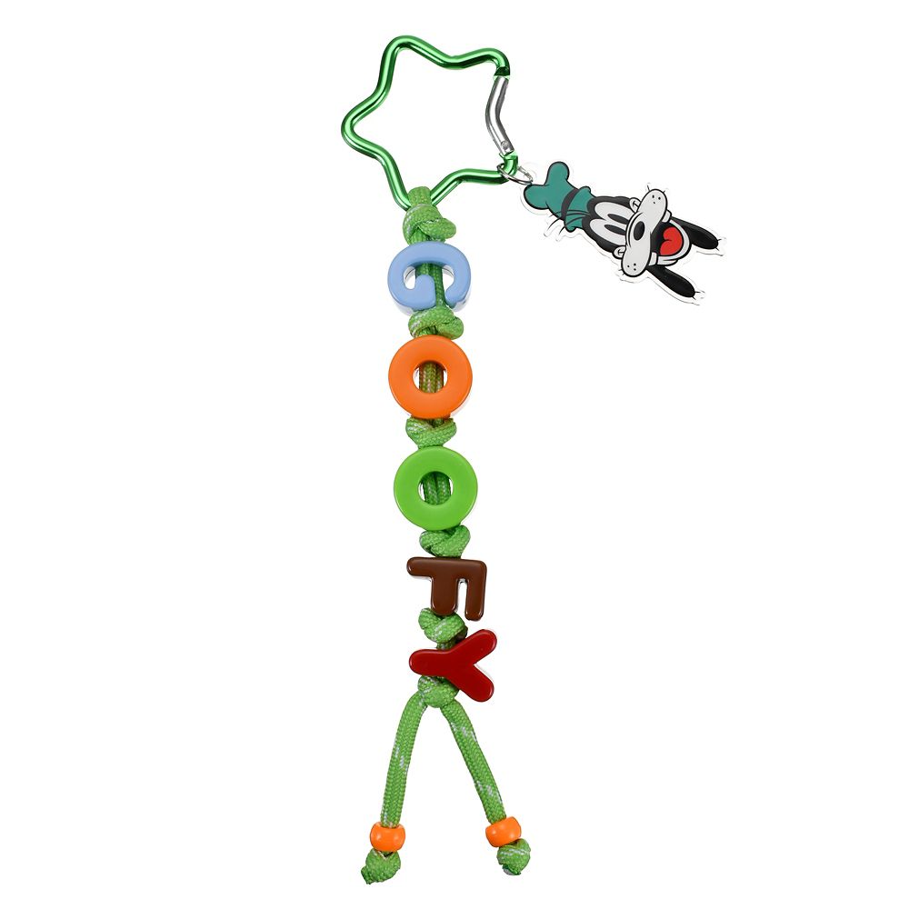 グーフィー キーホルダー・キーチェーン ネーム ビーズ Key chain Fes