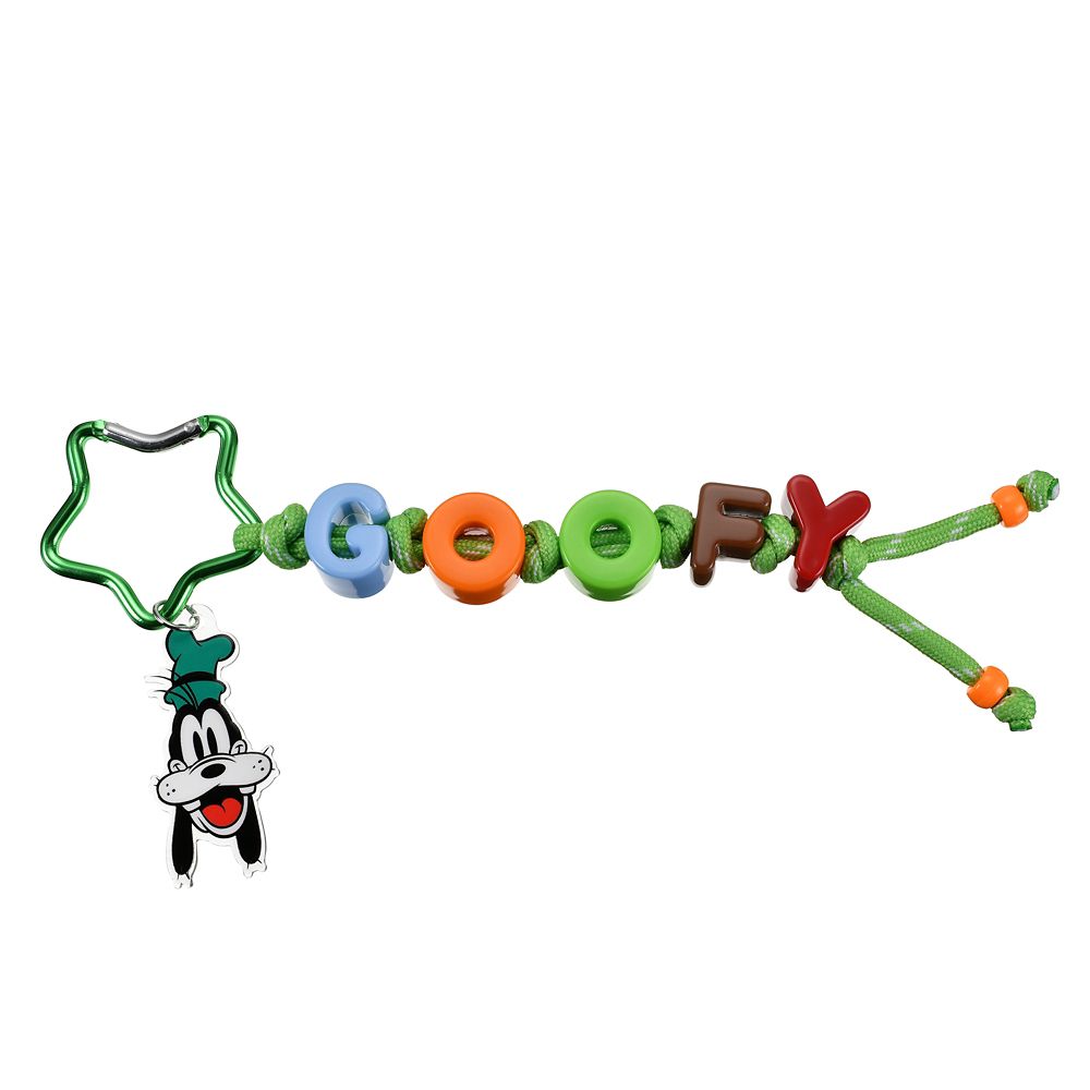 グーフィー キーホルダー・キーチェーン ネーム ビーズ Key chain Fes