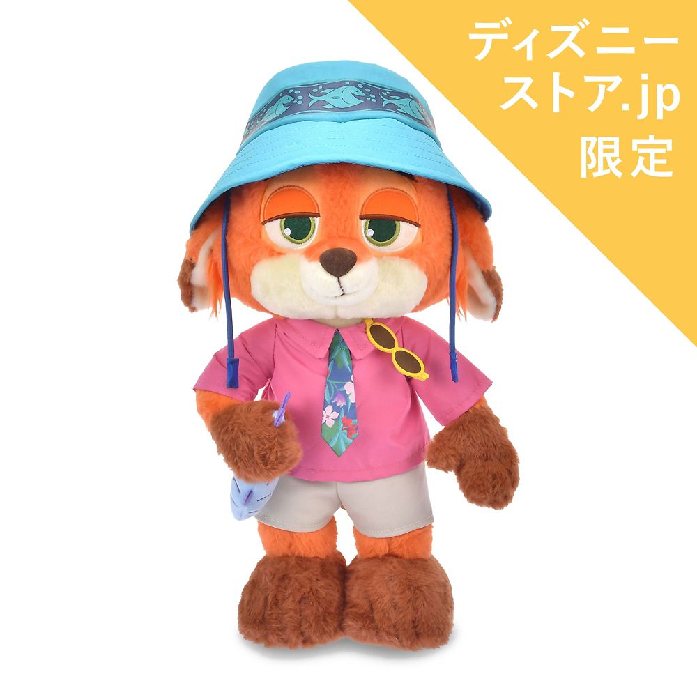 ニック・ワイルド ぬいぐるみ Zootopia Fish Market