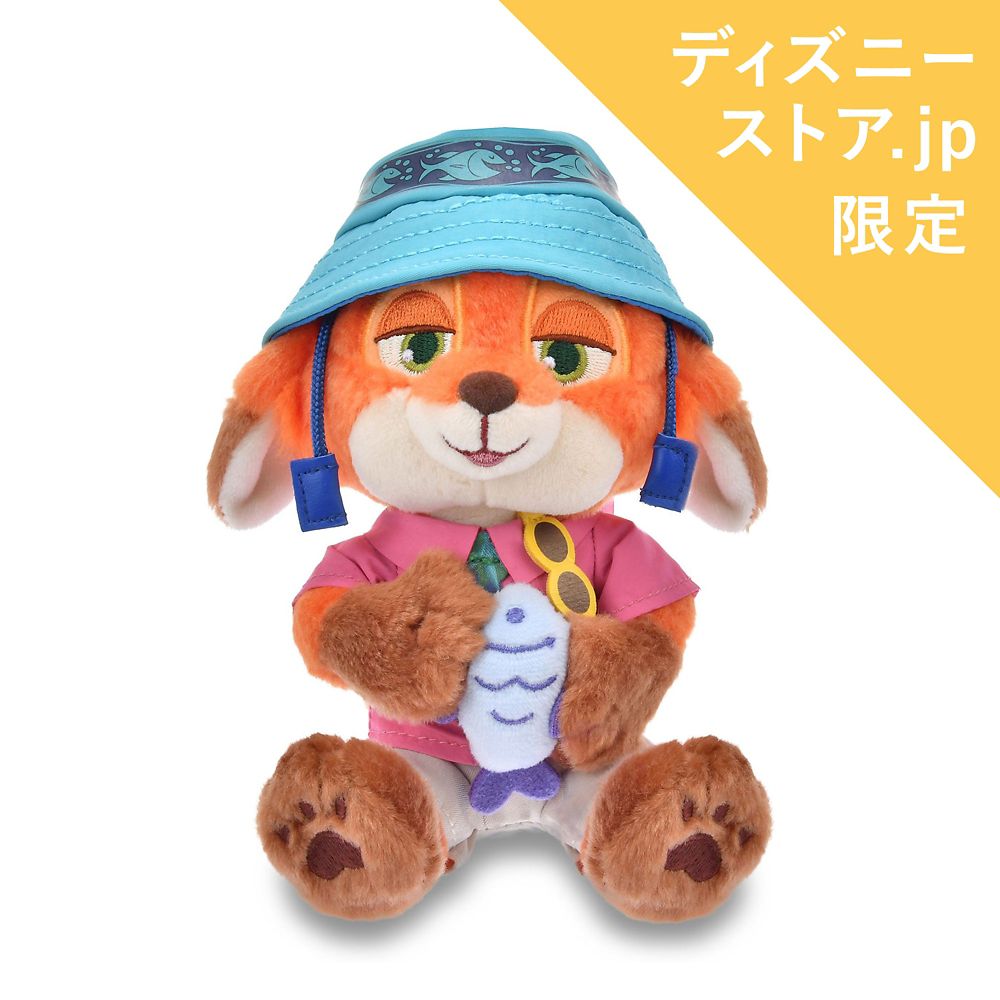 ニック・ワイルド ぬいぐるみキーホルダー・キーチェーン Zootopia Fish Market