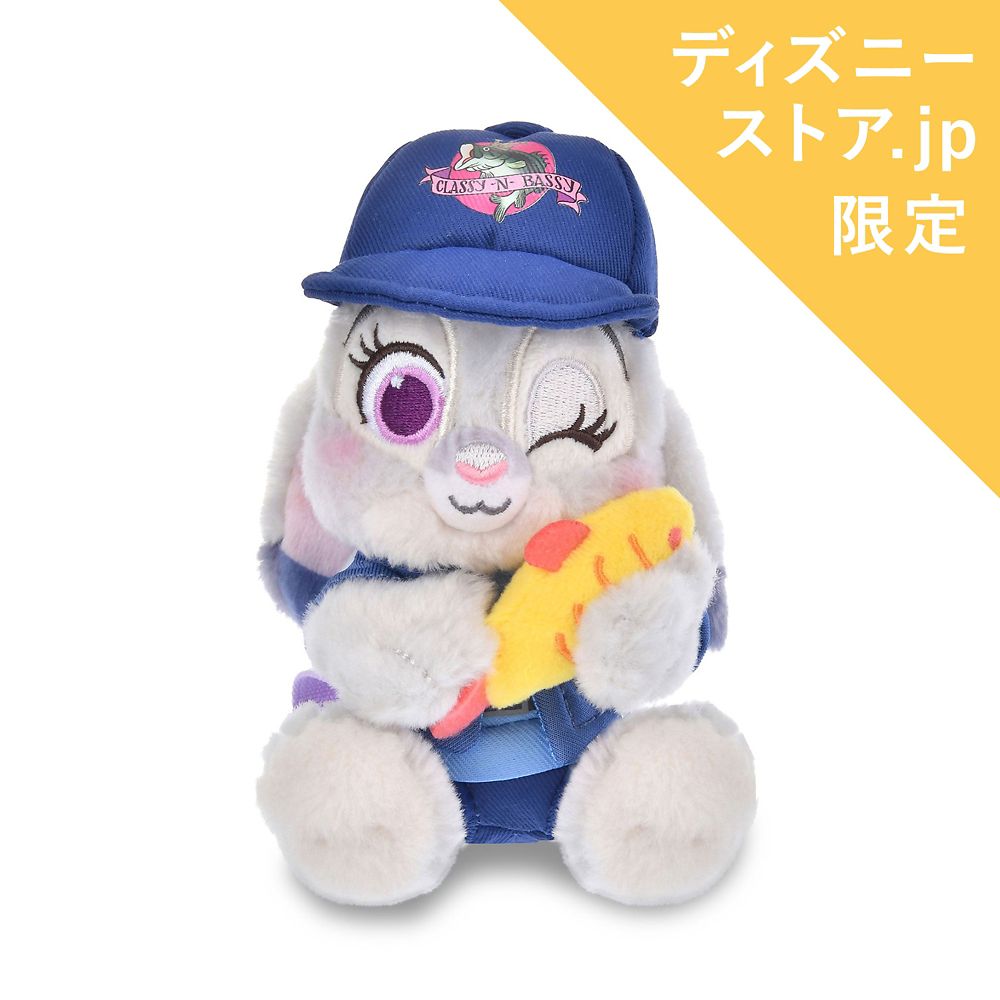 ジュディ・ホップス ぬいぐるみキーホルダー・キーチェーン Zootopia Fish Market